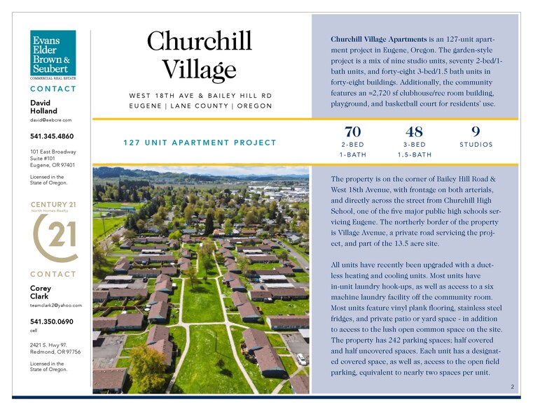 West 18th Ave & Bailey Hill Road, Eugene, OR à vendre - Photo de l’immeuble – Image 3 sur 57