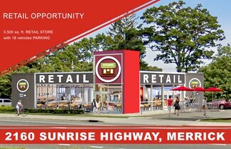 Plus de détails pour 2160 Sunrise Hwy, Merrick, NY - Local commercial à louer