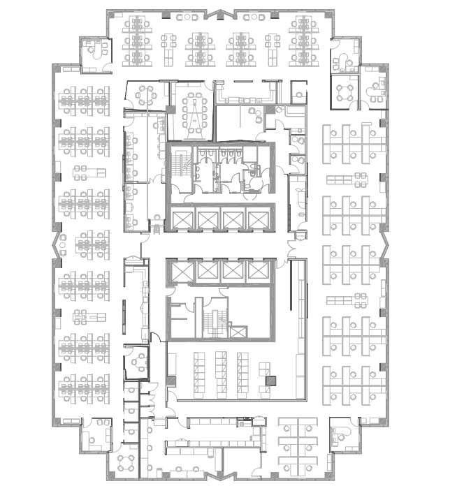 1 Queen St E, Toronto, ON à louer Plan d’étage– Image 1 sur 1