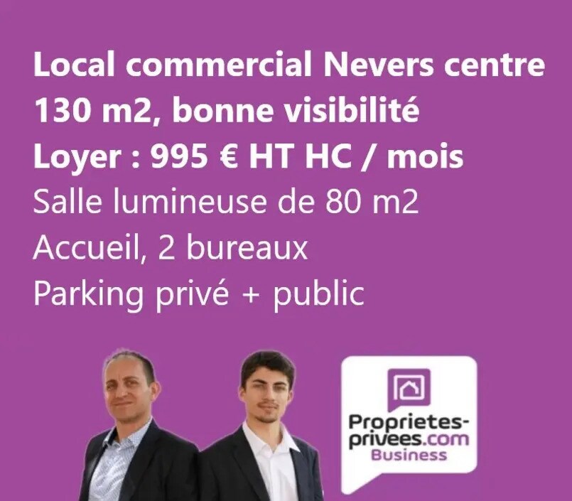 Local commercial dans Nevers à louer Photo de l’immeuble– Image 1 sur 5