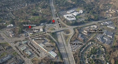 22612-22910 Bothell Everett Hwy, Bothell, WA - VUE AÉRIENNE  vue de carte
