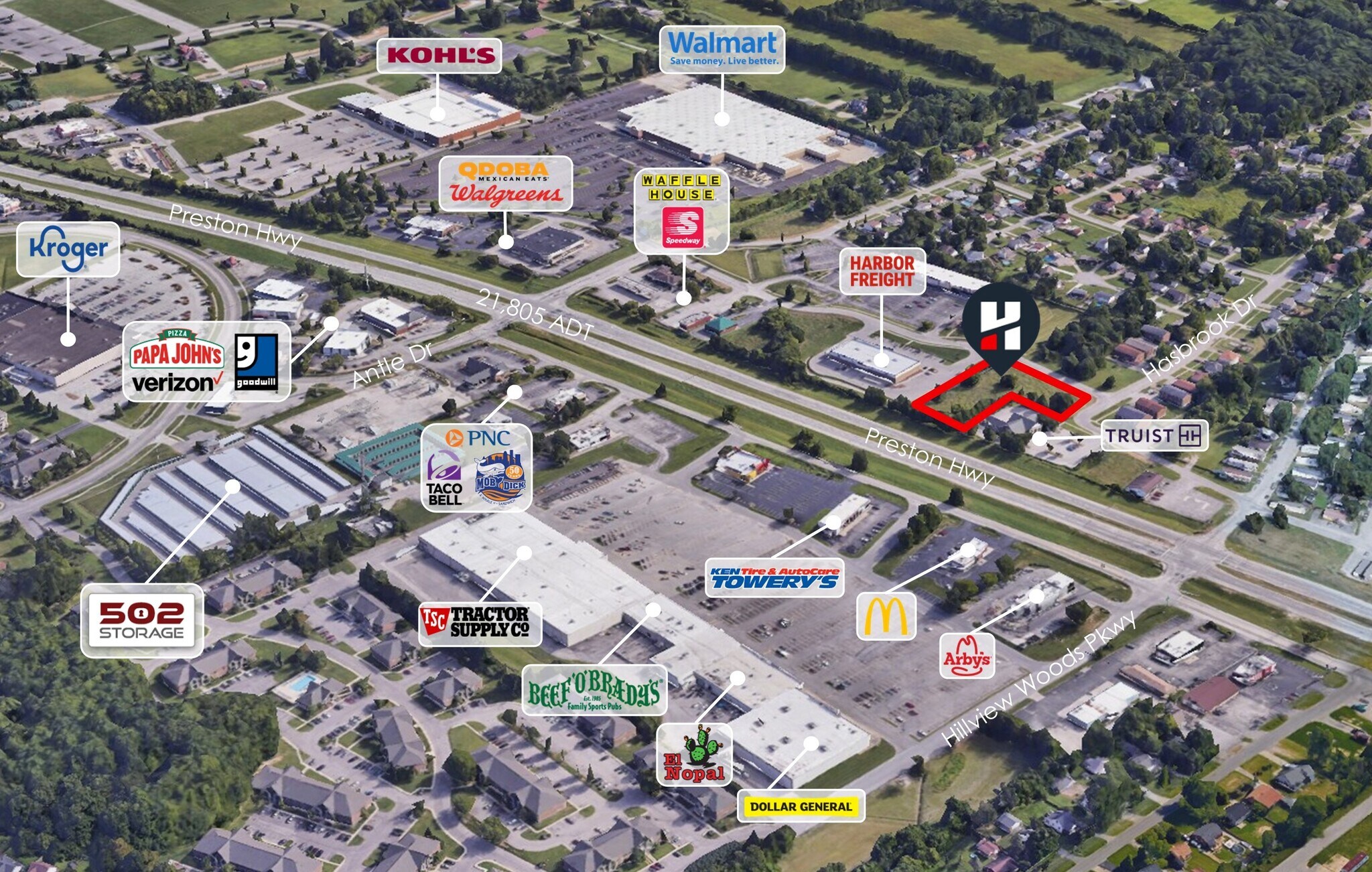 12100 Standiford Plaza Dr, Louisville, KY à vendre Photo de l’immeuble– Image 1 sur 2