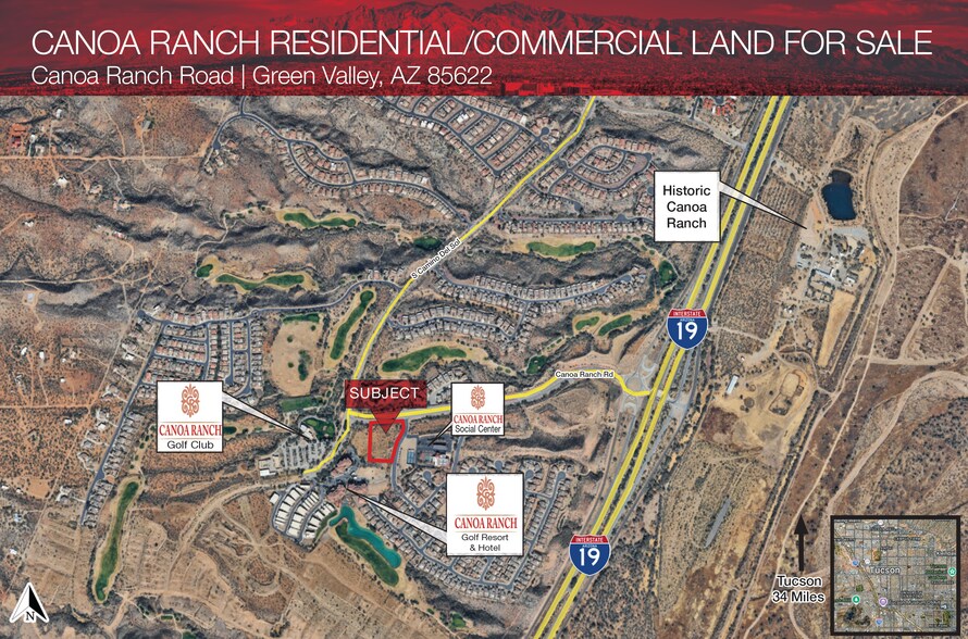 SE Canoa Ranch & Camino Del Sol, Green Valley, AZ à vendre - Photo de l’immeuble – Image 1 sur 2