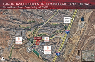 Plus de détails pour SE Canoa Ranch & Camino Del Sol, Green Valley, AZ - Terrain à vendre