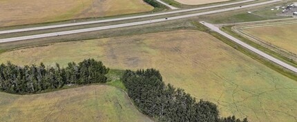 Township Road 382, Rural Red Deer County, AB - Vue aérienne vue de carte - Image1