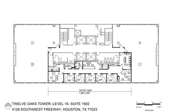 4126 Southwest Fwy, Houston, TX à louer Plan d’étage– Image 1 sur 1