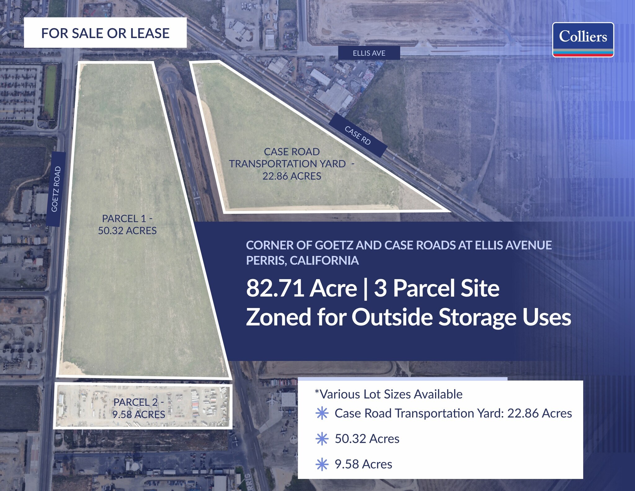 SWC Goetz & Case Rd, Perris, CA à vendre Photo de l’immeuble– Image 1 sur 2