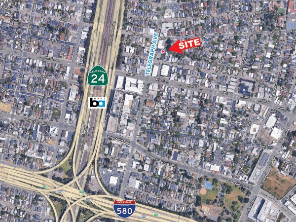 4140 Telegraph Ave, Oakland, CA à louer - Photo de l’immeuble – Image 1 sur 7