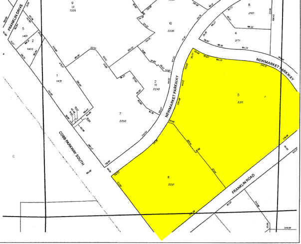 2211 Newmarket Pky SE, Marietta, GA à louer - Plan cadastral – Image 2 sur 9