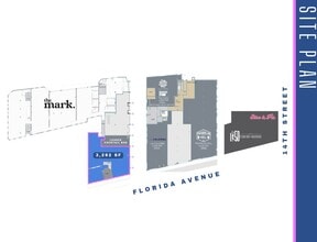 1328 Florida Ave NW, Washington, DC à louer Plan d’étage– Image 1 sur 1