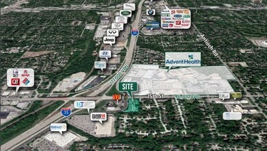 9335 W 75th St, Overland Park, KS - VUE AÉRIENNE vue de carte - Image1