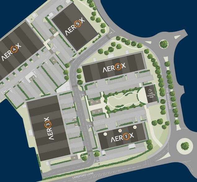 Langford Ln, Kidlington à louer - Plan de site – Image 3 sur 15