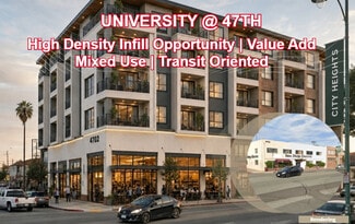 Plus de détails pour 4714 University Ave, San Diego, CA - Terrain à vendre