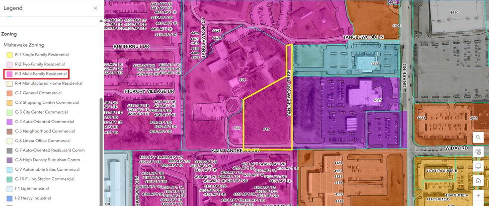 2.19 Acres Tanglewood Trace, Mishawaka, IN à vendre - Photo de l’immeuble – Image 3 sur 3