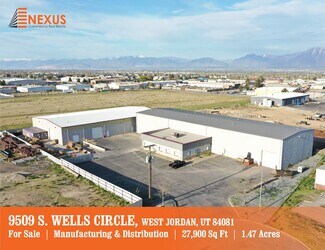 Plus de détails pour 9509 S Wells Cir, West Jordan, UT - Industriel/Logistique à vendre