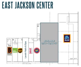 3021-3039 E Michigan Ave, Jackson, MI à louer Plan d’étage– Image 1 sur 1