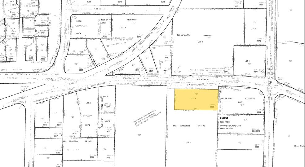 15419 NE 20th St, Bellevue, WA à vendre - Plan cadastral – Image 3 sur 27