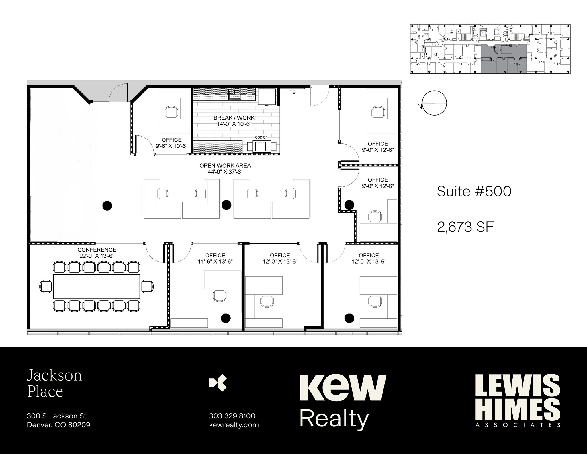 300 S Jackson St, Denver, CO à louer Plan de site– Image 1 sur 10