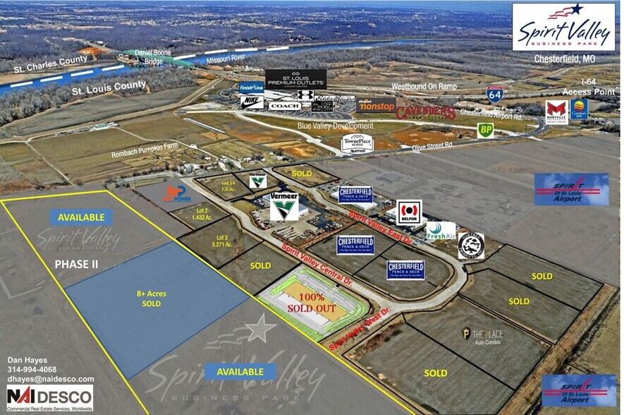 649 Spirit Valley Central Dr, Chesterfield, MO à louer - Photo de l’immeuble – Image 1 sur 2