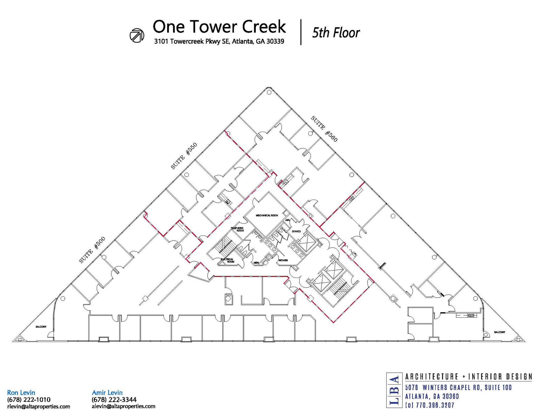 3101 Towercreek Pkwy SE, Atlanta, GA à louer Plan d’étage– Image 1 sur 1