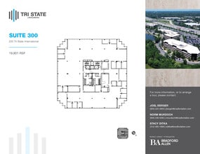 300 Tri State International, Lincolnshire, IL à louer Plan d’étage– Image 1 sur 1