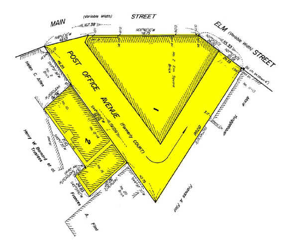 2 Elm Sq, Andover, MA à louer - Plan cadastral – Image 2 sur 11