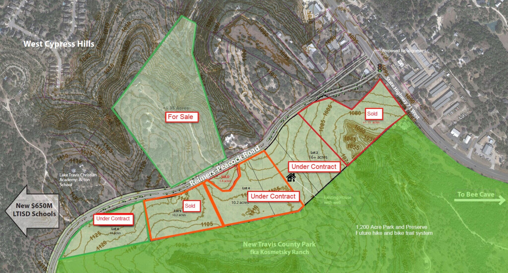 5408 Reimers Rd, Spicewood, TX à vendre Photo principale– Image 1 sur 6