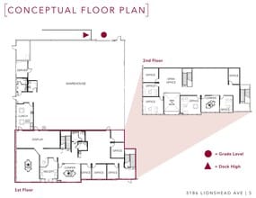 3186 Lionshead Ave, Carlsbad, CA à louer Plan d’étage– Image 2 sur 2
