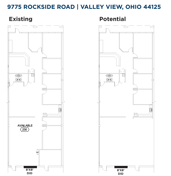 9775 Rockside Rd, Valley View, OH à louer Plan d’étage– Image 1 sur 1