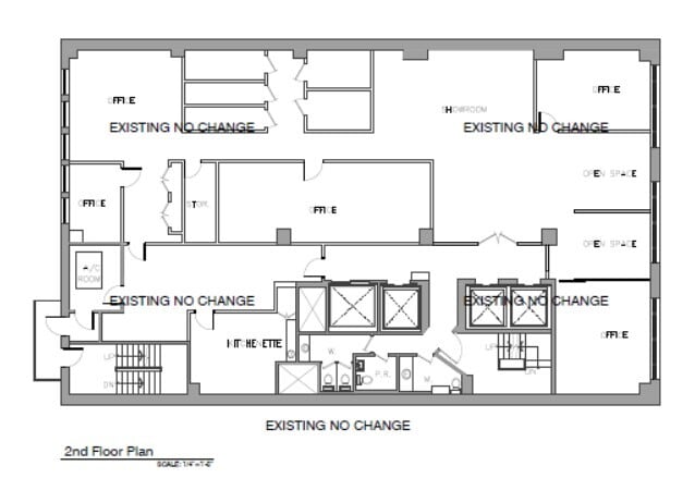 226 W 37th St, New York, NY à louer Plan d’étage– Image 1 sur 3