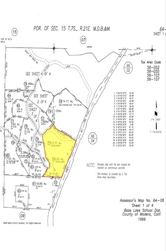 Hwy 41 & Victoria Ln, Oakhurst, CA à vendre - Plan cadastral – Image 2 sur 41