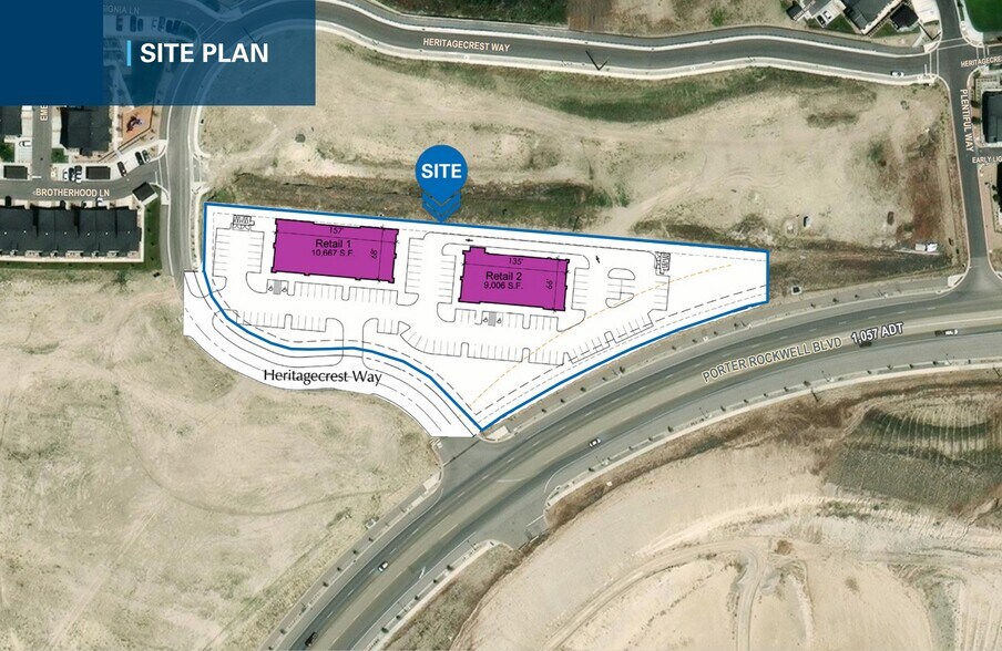 Porter Rockwell Boulevard & Heritagecrest Way, Riverton, UT à louer - Autre – Image 1 sur 3