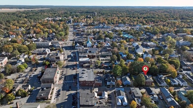 11 Lincoln St, Brunswick, ME - Vue aérienne vue de carte
