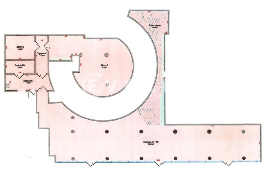 Bureau dans Nanterre à louer - Plan d’étage – Image 3 sur 3