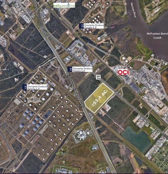 Route 347, Beaumont, TX à vendre - Aérien – Image 2 sur 3