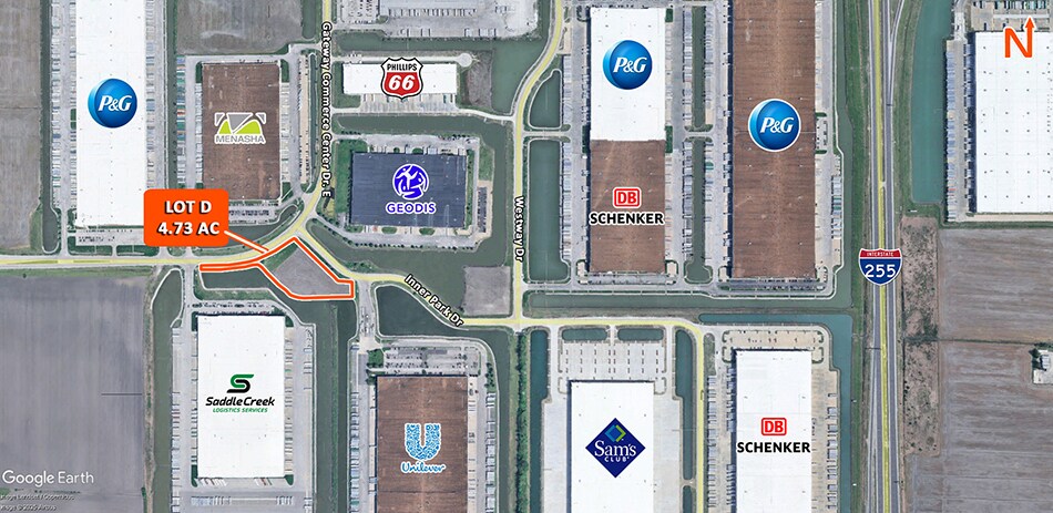 Gateway Commerce Dr E and Inner Park Dr, Edwardsville, IL à vendre Photo principale– Image 1 sur 4