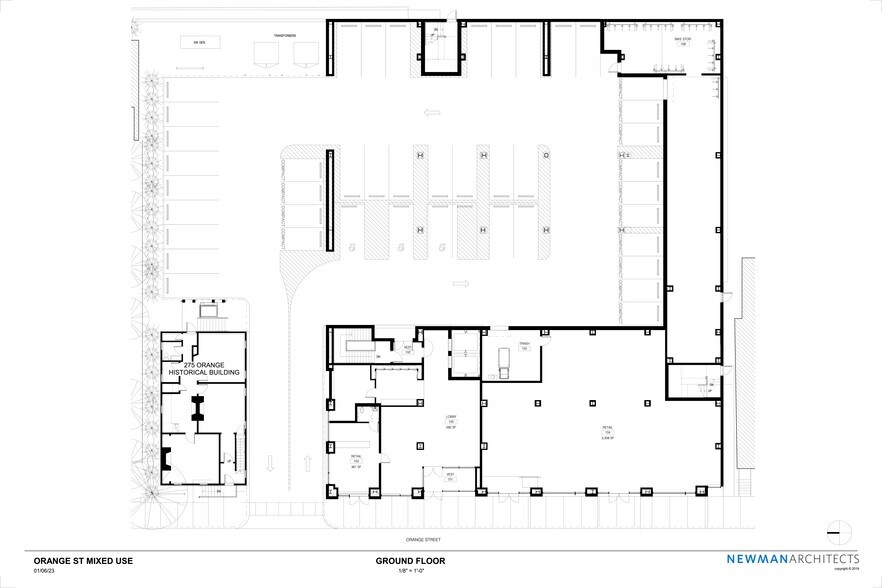 269 Orange St, New Haven, CT à louer - Plan de site – Image 2 sur 2