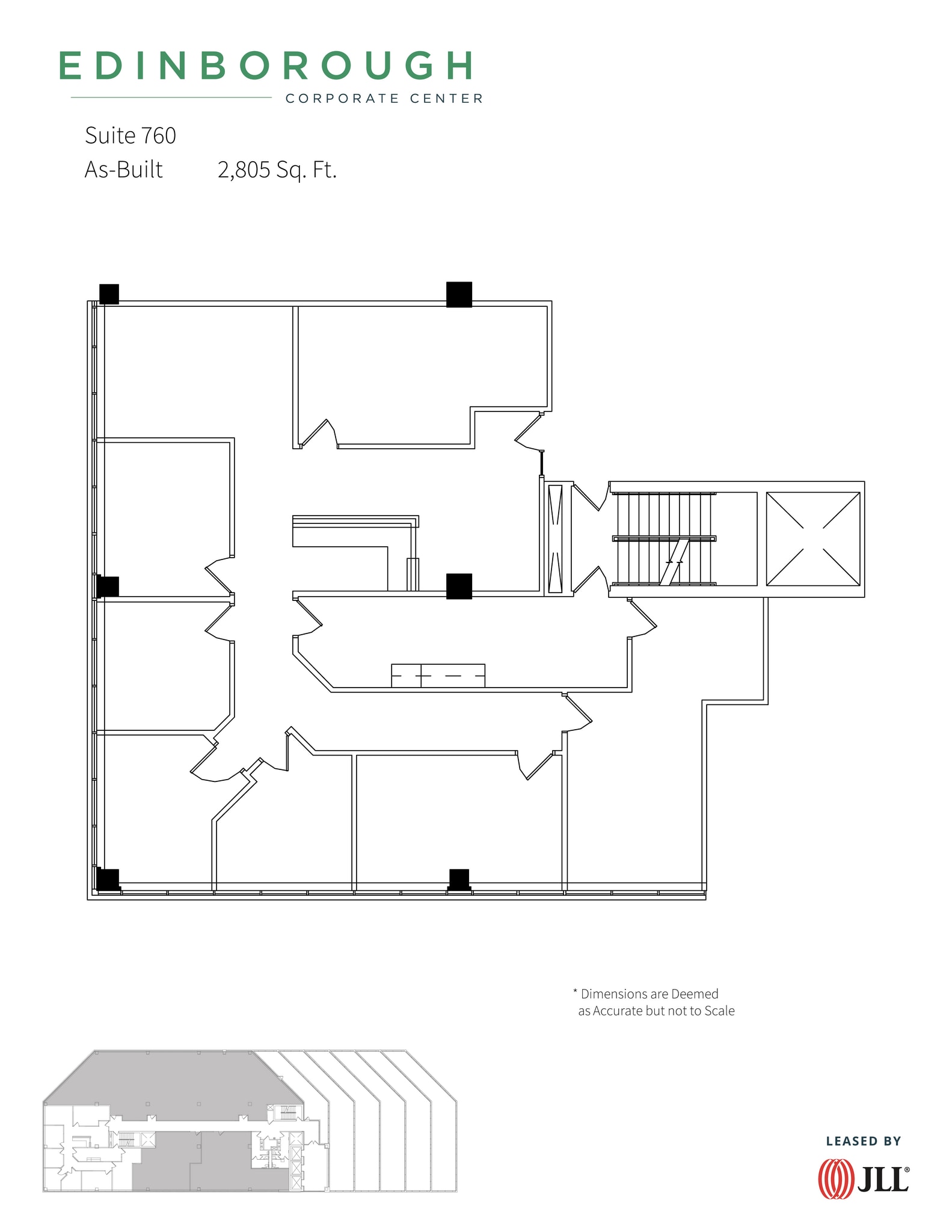 3300 Edinborough Way, Edina, MN à louer Plan d’étage– Image 1 sur 1