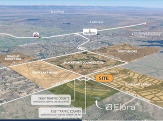 Plus de détails pour SEC County Line & Delbert Road, Parker, CO - Terrain à louer