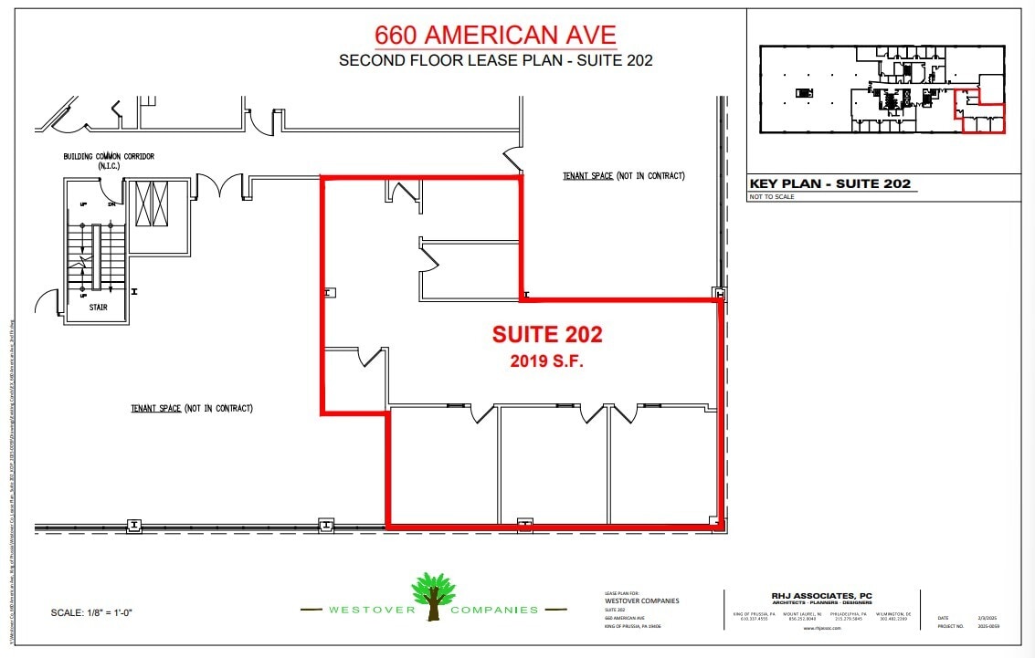 660 American Ave, King Of Prussia, PA à louer Plan d’étage– Image 1 sur 1