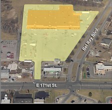 8016-8028 E 171 St, Belton, MO - Vue aérienne  vue de carte