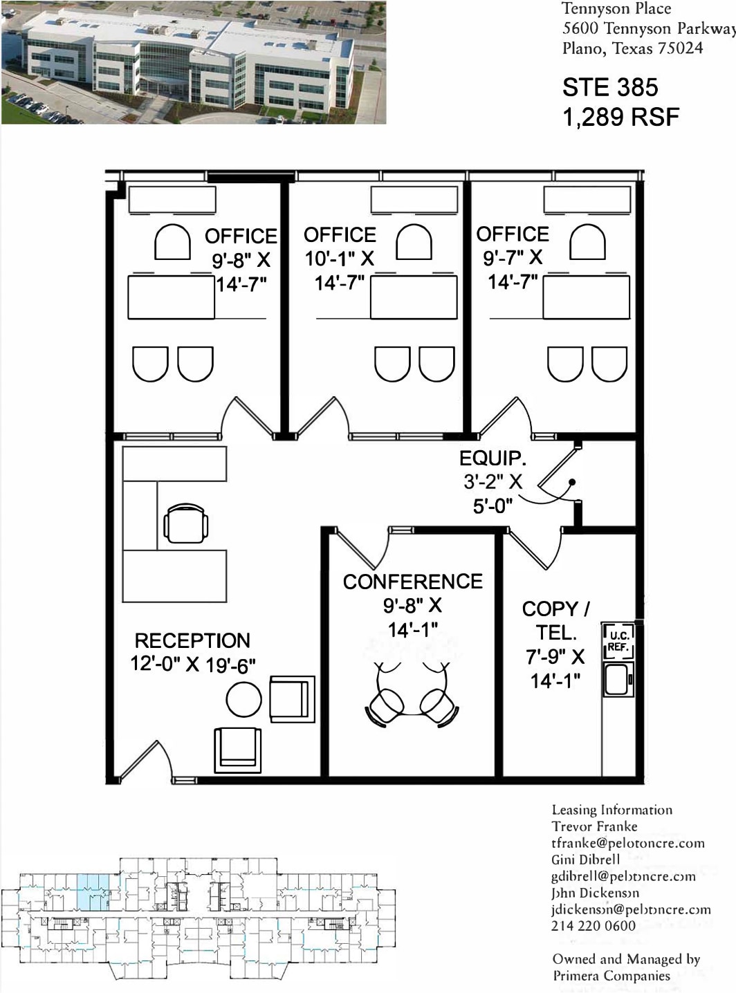 5600 Tennyson Pkwy, Plano, TX à louer Plan d’étage– Image 1 sur 1
