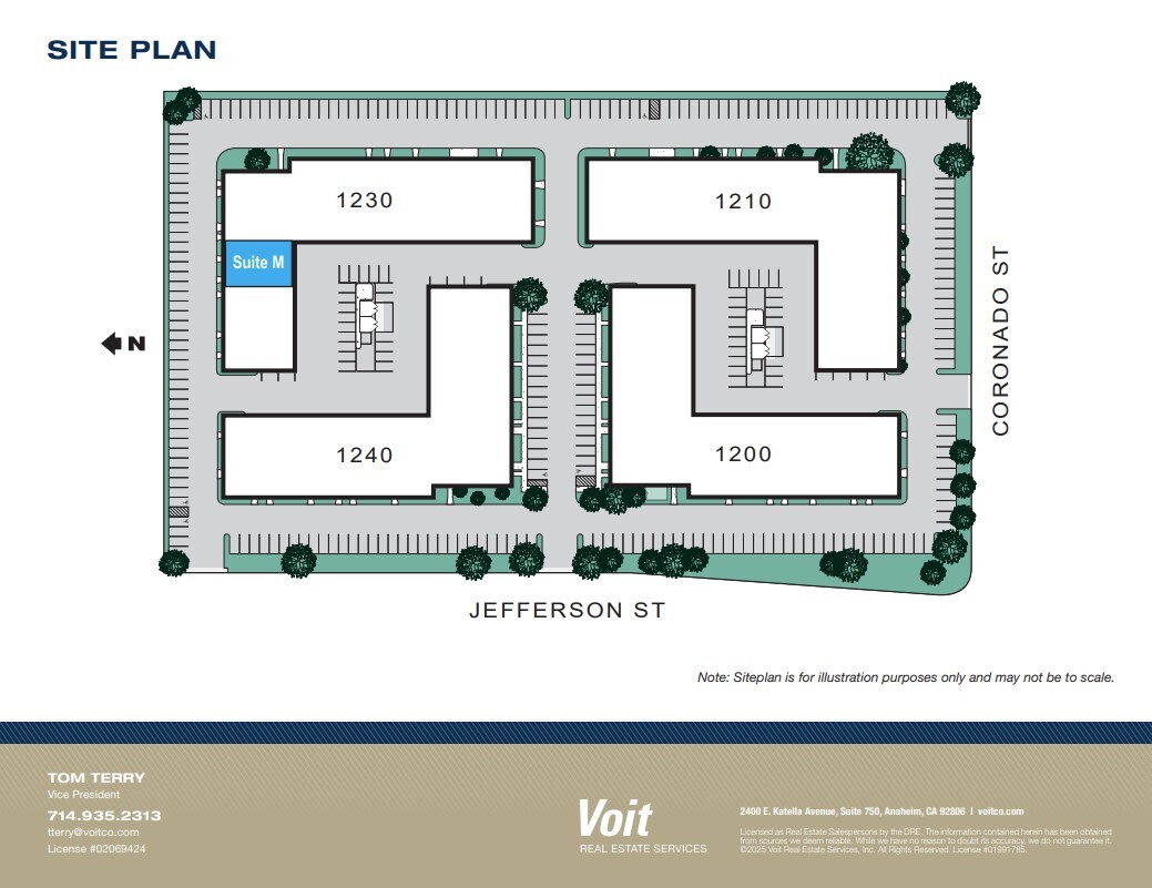 1230 N Jefferson St, Anaheim, CA 92807 - Lot M -  - Plan d’étage - Image 1 of 1