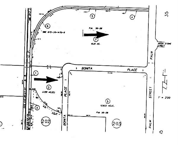 4225-4275 N Palm St, Fullerton, CA à louer - Plan cadastral – Image 2 sur 10