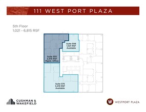 102 Westport Plaza Dr, Saint Louis, MO à louer Plan de site– Image 1 sur 2