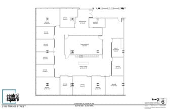 2100 Travis St, Houston, TX à louer Plan de site– Image 1 sur 14