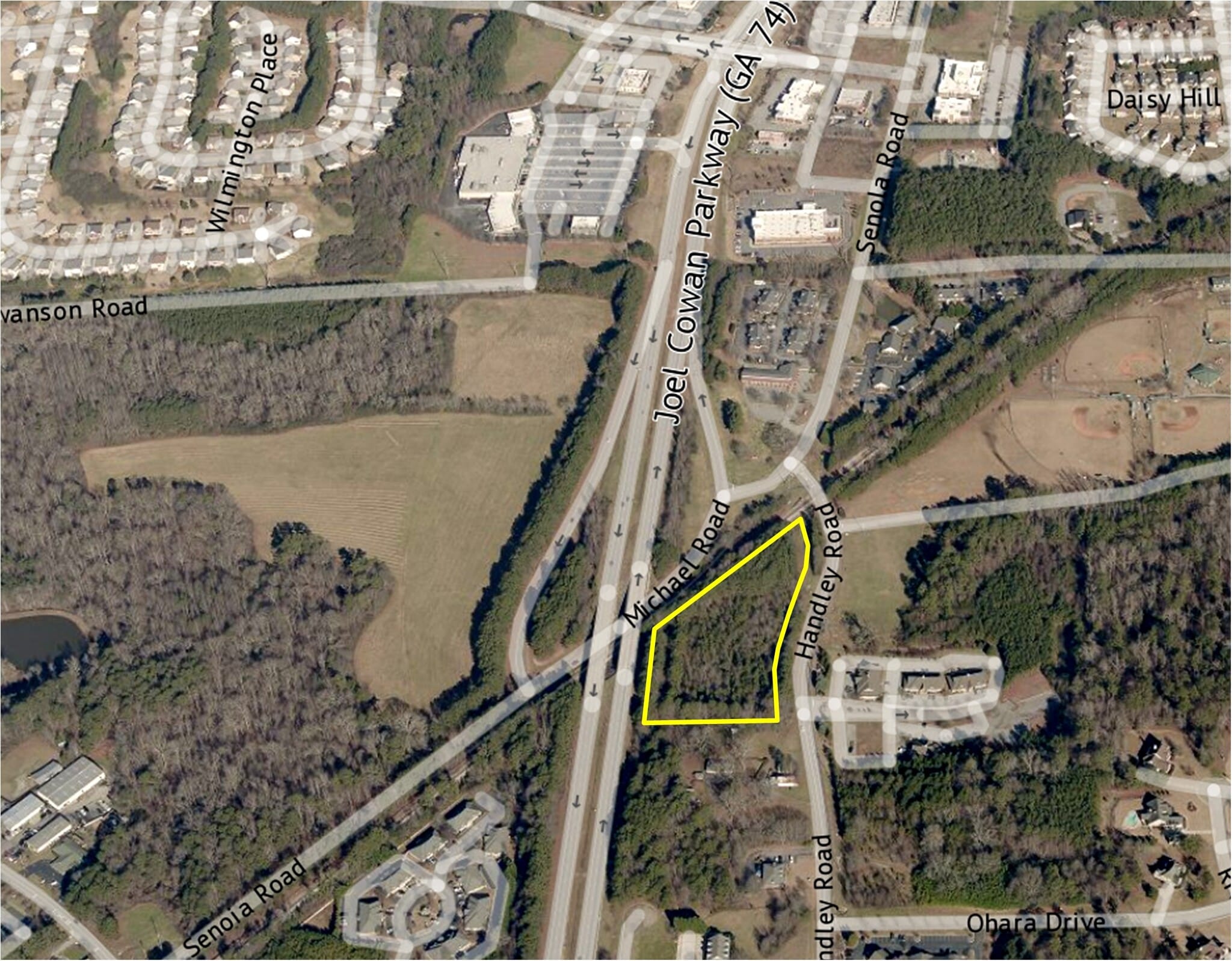 Highway 74N, Tyrone, GA à vendre Aérien– Image 1 sur 2