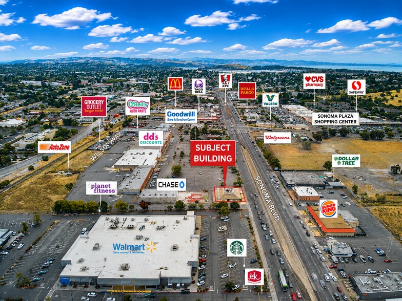 3790 Sonoma Blvd, Vallejo, CA à vendre - Aérien – Image 3 sur 13