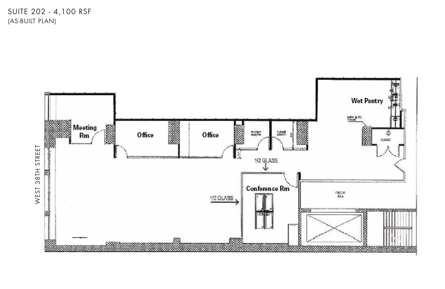 8 W 38th St, New York, NY à louer Plan d’étage– Image 1 sur 4