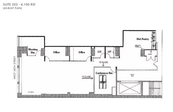 8 W 38th St, New York, NY à louer Plan d’étage– Image 1 sur 4